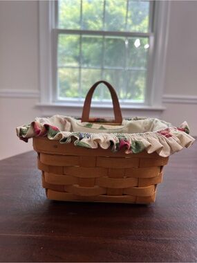 Longaberger Small Basket with Liner